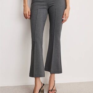 Good American Gray Pinstripe suit (see picture) pants Medium, Jacket Small- new